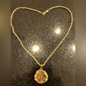 One of a kind! 1876 Lucky Angel Pendant!